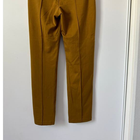 Athleta Eastbound Straight Leg Pant Brass Yellow size 6 - Picture 11 of 11